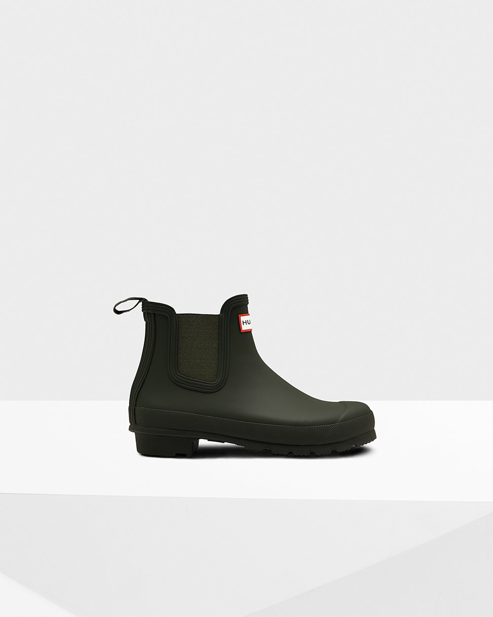 Women Hunter Original | Chelsea Boots Dark Olive | NZ-28476-ISUN